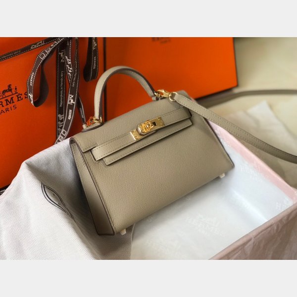 Tierra amarilla Mini Kelly Hermes Réplicas de bolsos Descubre